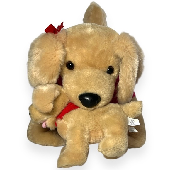 Build-A-Bear Golden Retriever Labrador Dog Puppy‎ Mom 2013 Soft Plush Animal BAB - Picture 3 of 13
